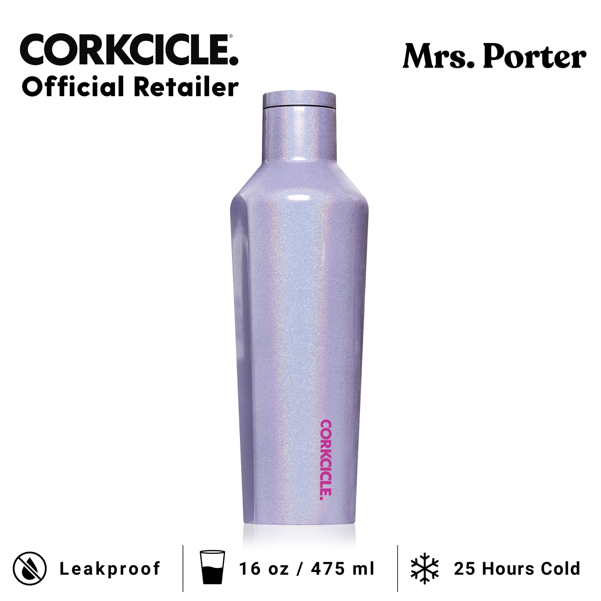 CORKCICLE Canteen 16oz Stainless Water Bottles - Mrs. Porter