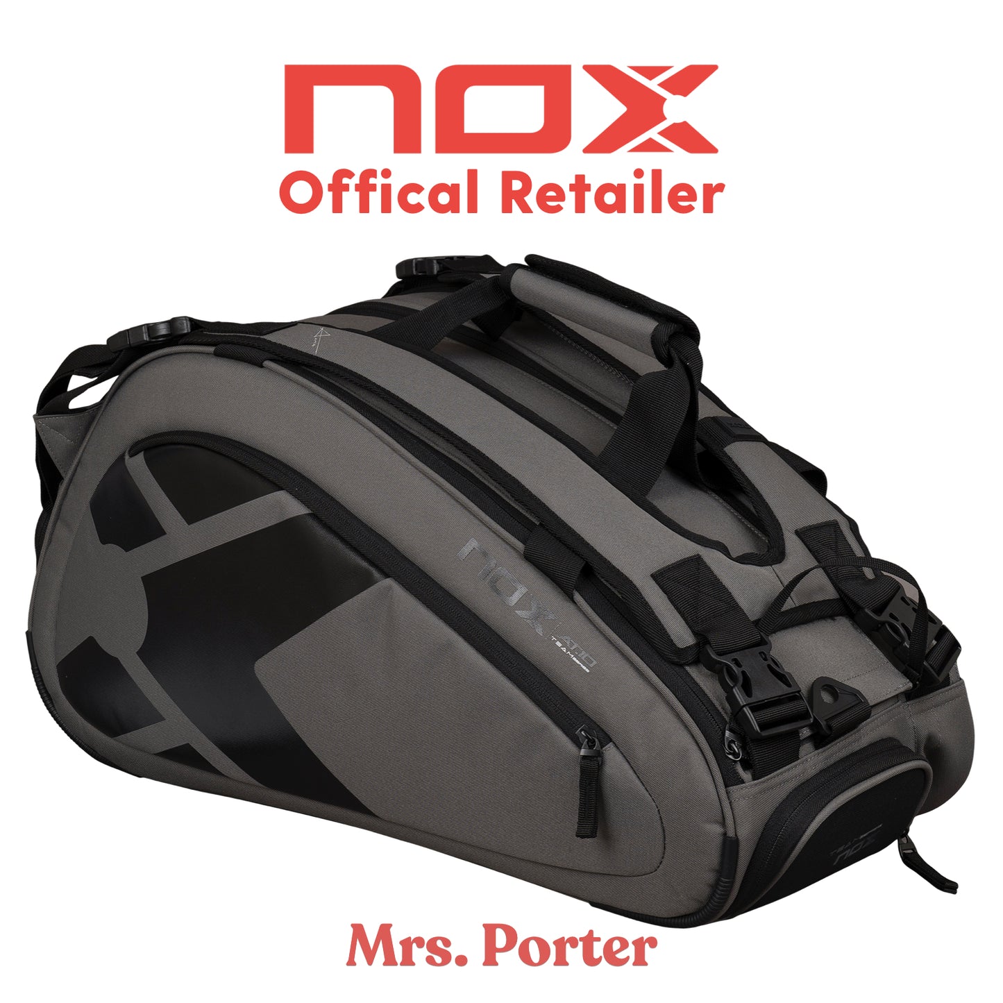 NOX AT10 TEAM GREY/BLACK RACKET BAG PADEL BAG