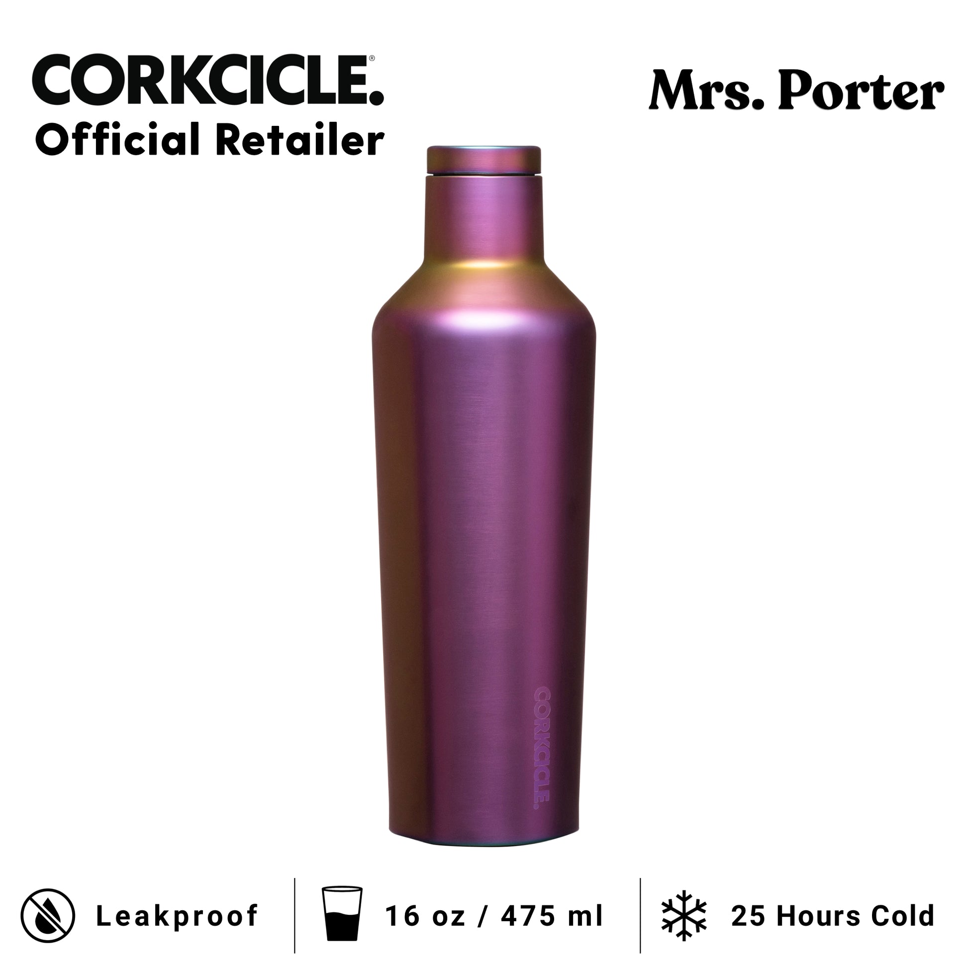 CORKCICLE Canteen 16oz Stainless Water Bottles - Mrs. Porter