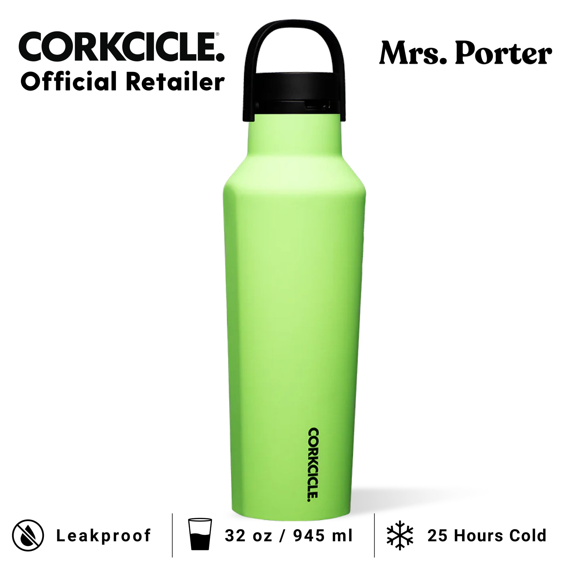 CORKCICLE Sport Canteen 32oz Water Bottle - Mrs. Porter