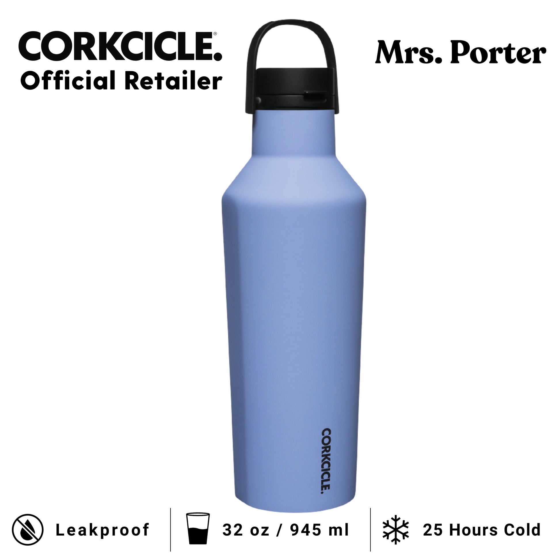 CORKCICLE Sport Canteen 32oz Water Bottle - Mrs. Porter