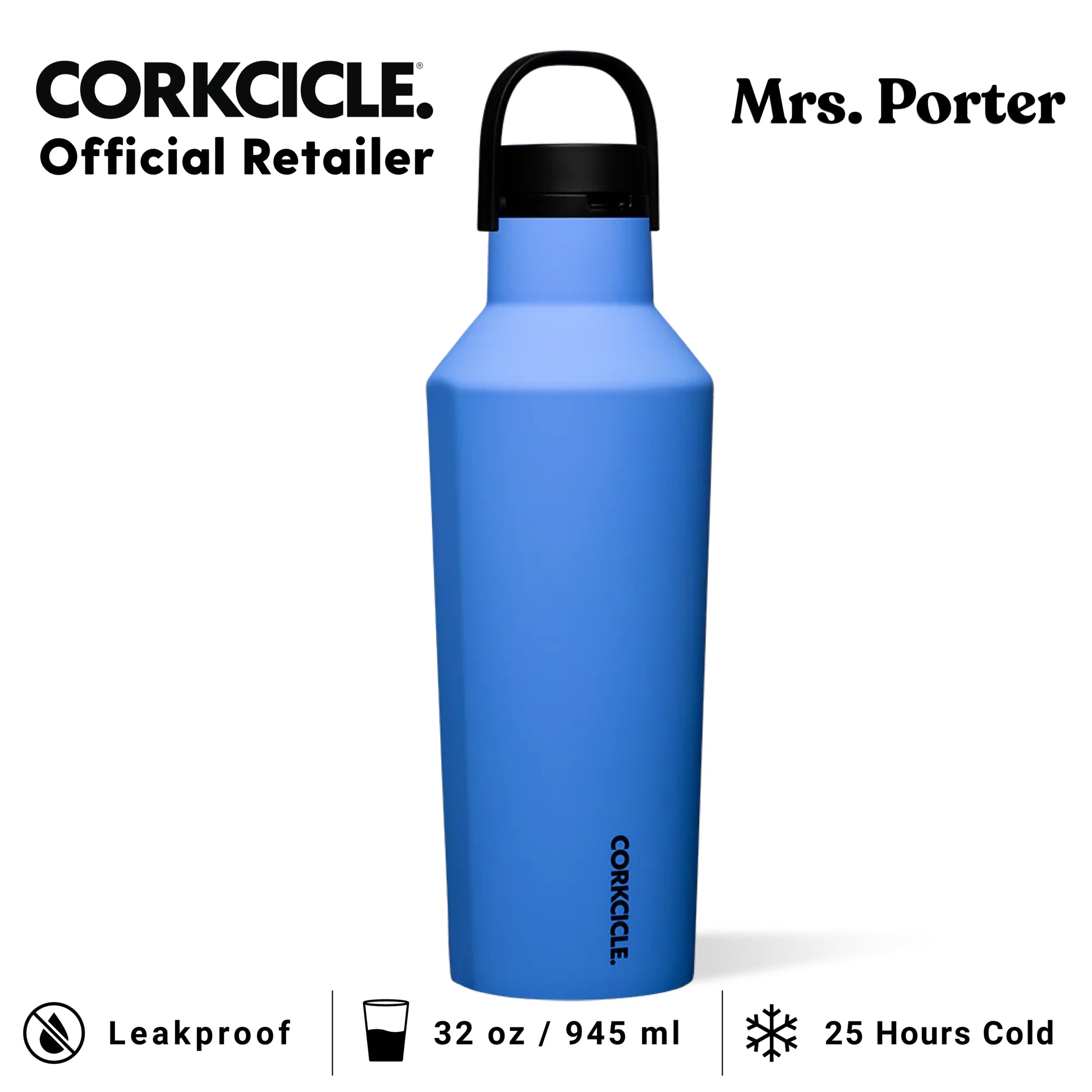 CORKCICLE Sport Canteen 32oz Water Bottle - Mrs. Porter