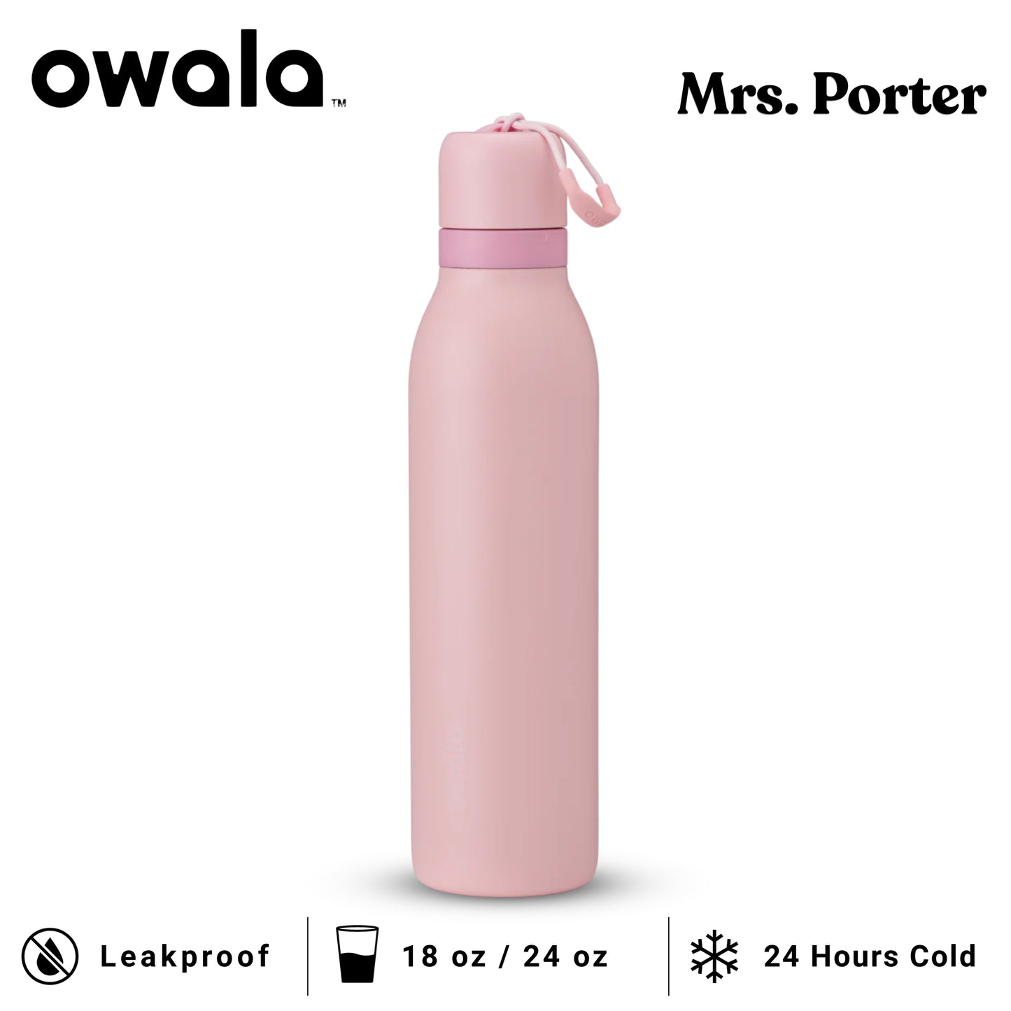 Owala FreeSip Twist Insulated Stainless Steel Water Bottle - Mrs. Porter