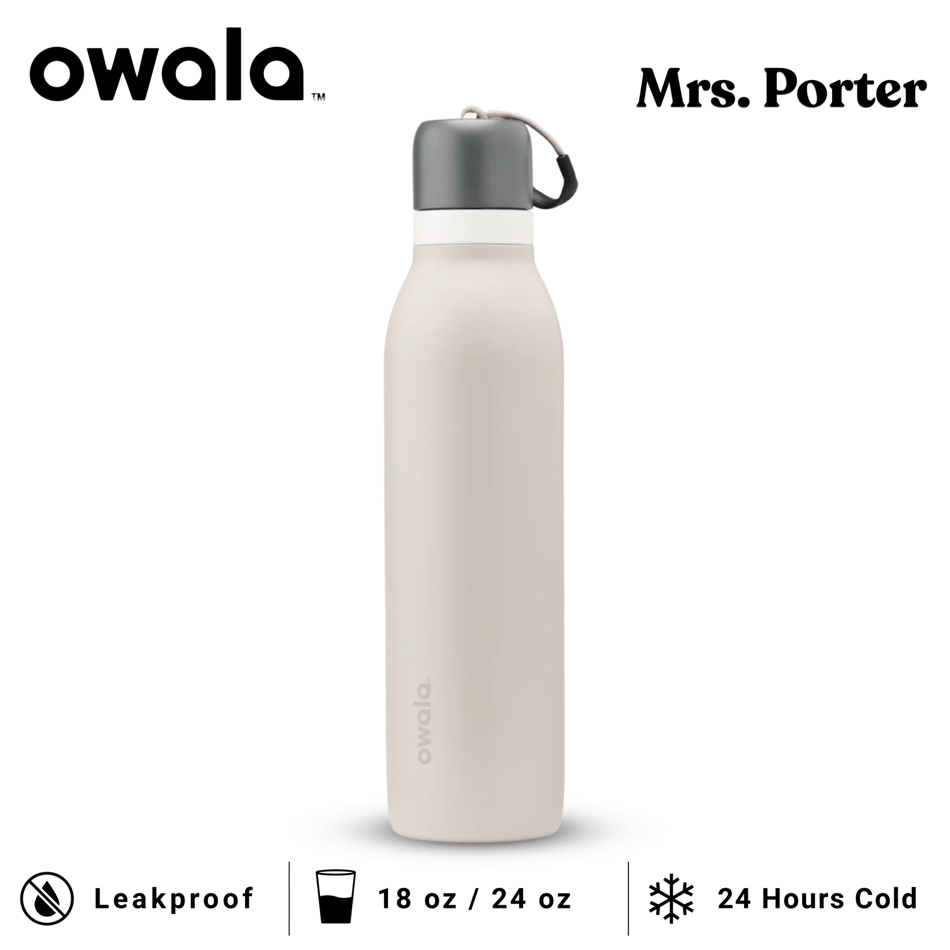 Owala FreeSip Twist Insulated Stainless Steel Water Bottle - Mrs. Porter