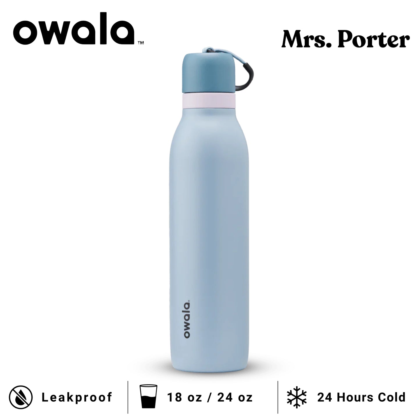 Owala FreeSip Twist Insulated Stainless Steel Water Bottle - Mrs. Porter