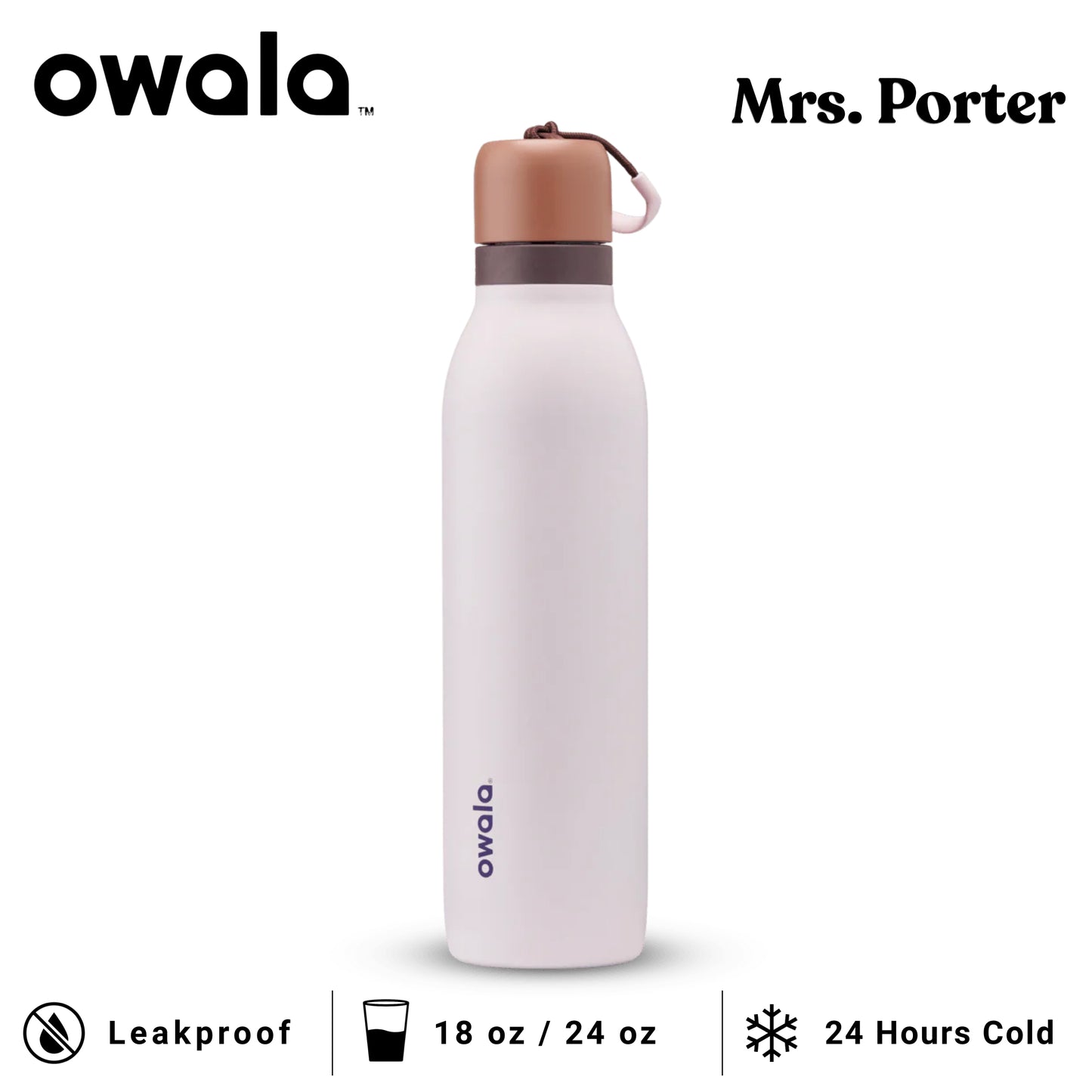 Owala FreeSip Twist Insulated Stainless Steel Water Bottle - Mrs. Porter
