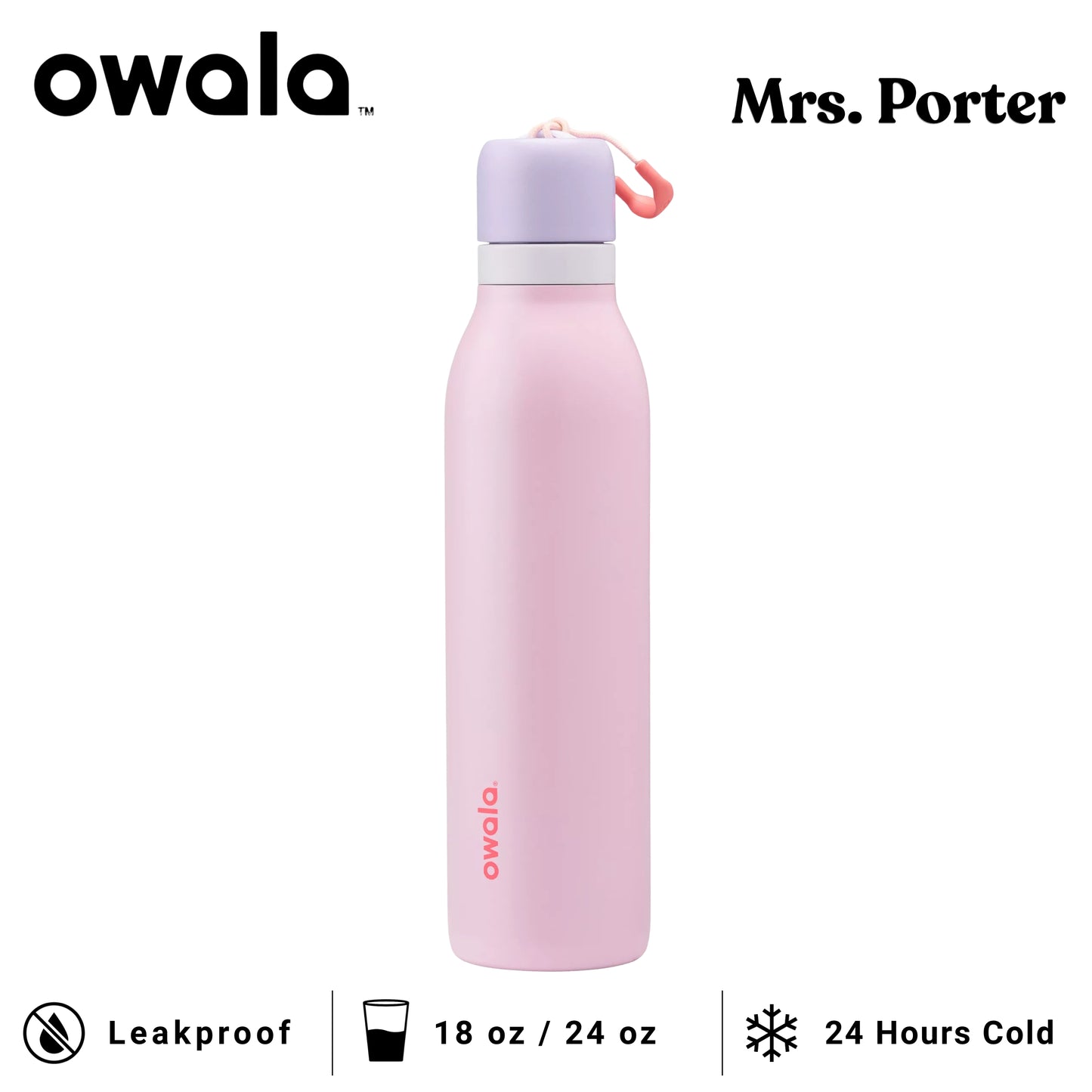Owala FreeSip Twist Insulated Stainless Steel Water Bottle - Mrs. Porter