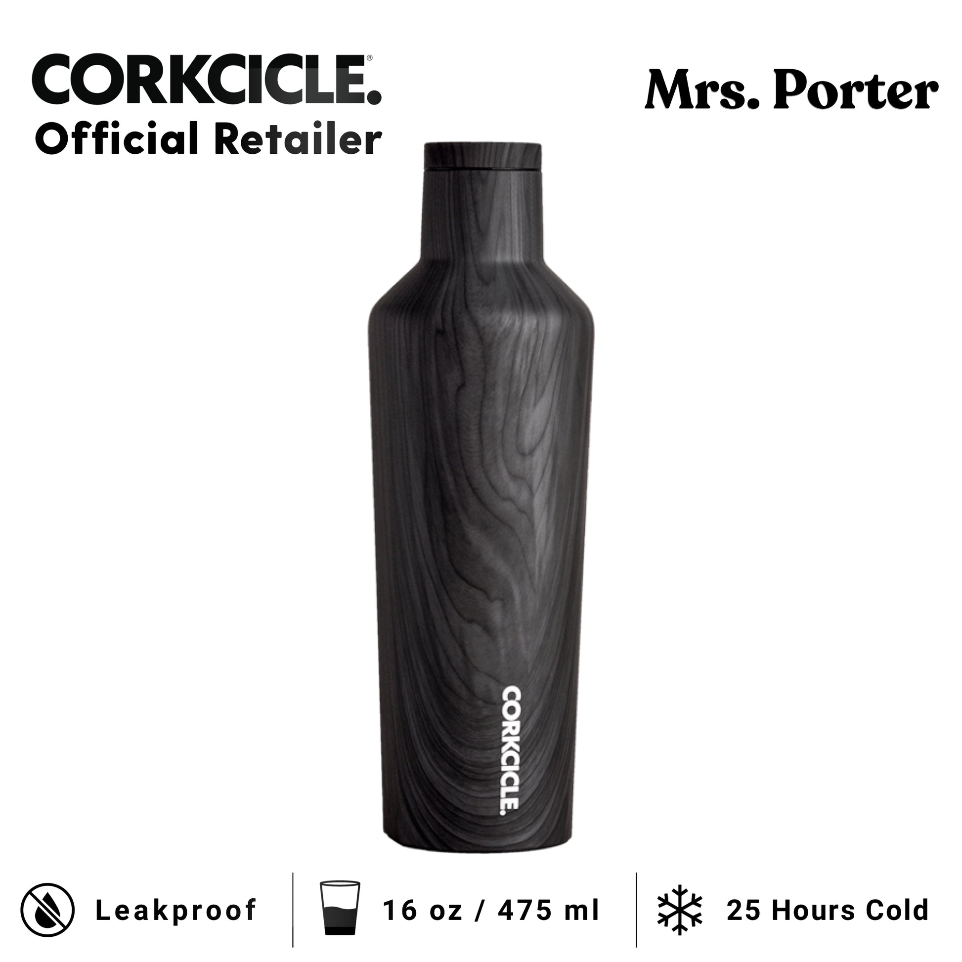 CORKCICLE Canteen 16oz Stainless Water Bottles - Mrs. Porter