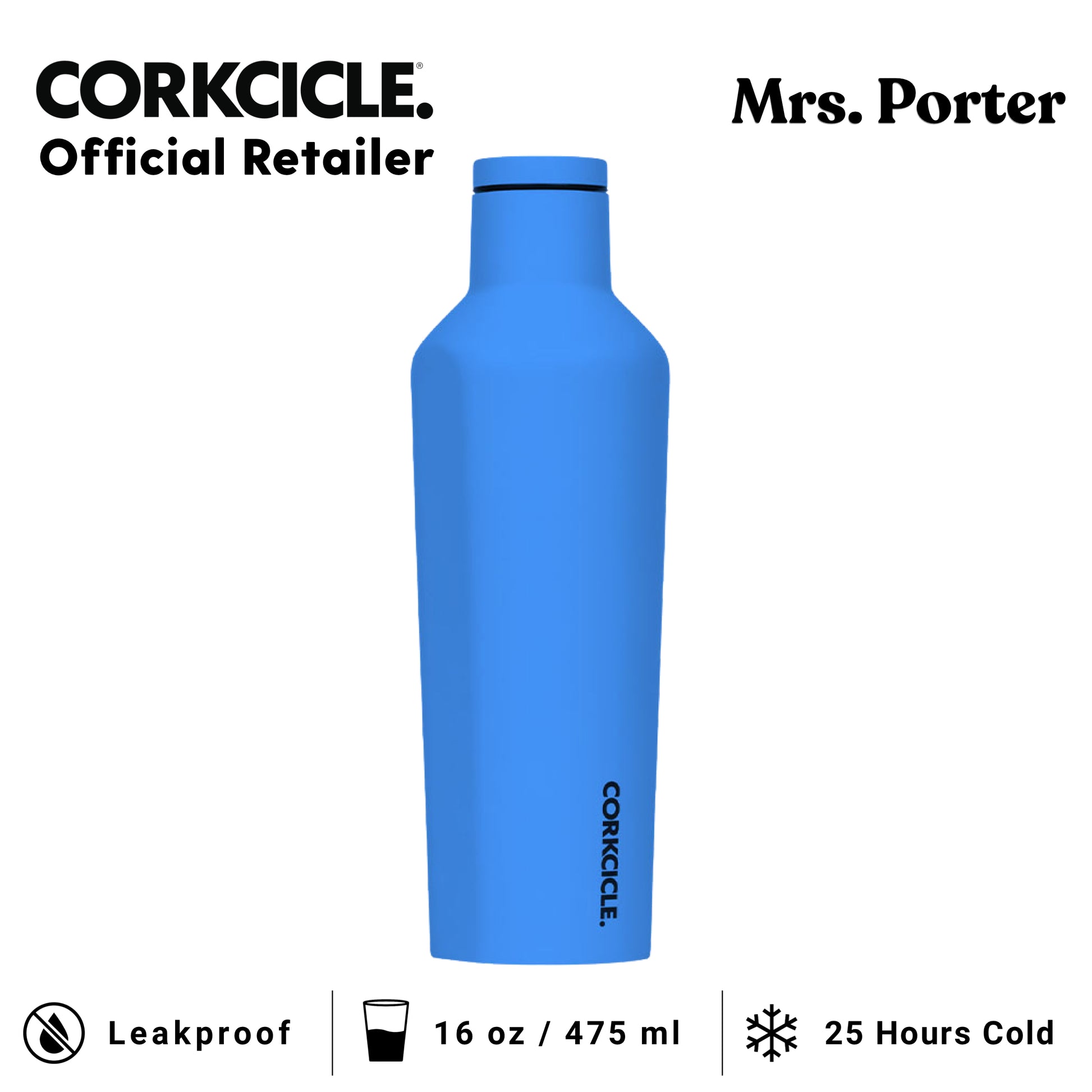 CORKCICLE Canteen 16oz Stainless Water Bottles - Mrs. Porter
