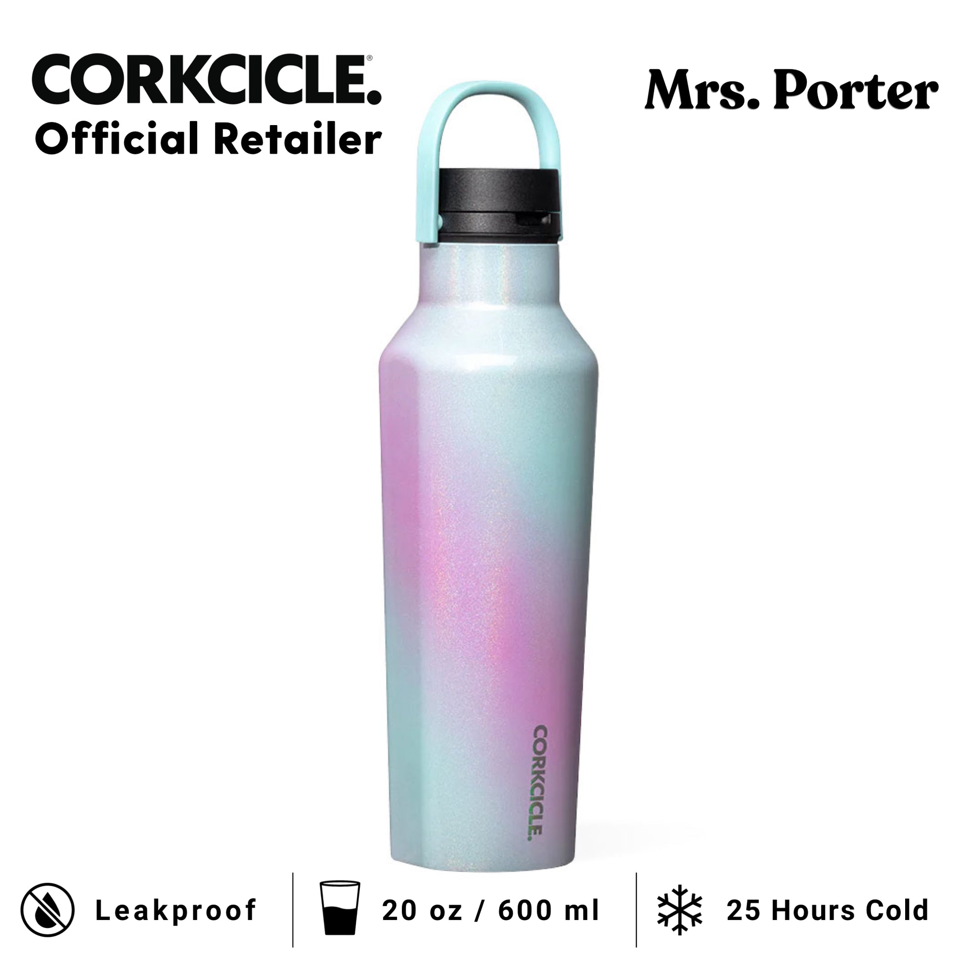 CORKCICLE Sport Canteen 20oz Water Bottle - Mrs. Porter