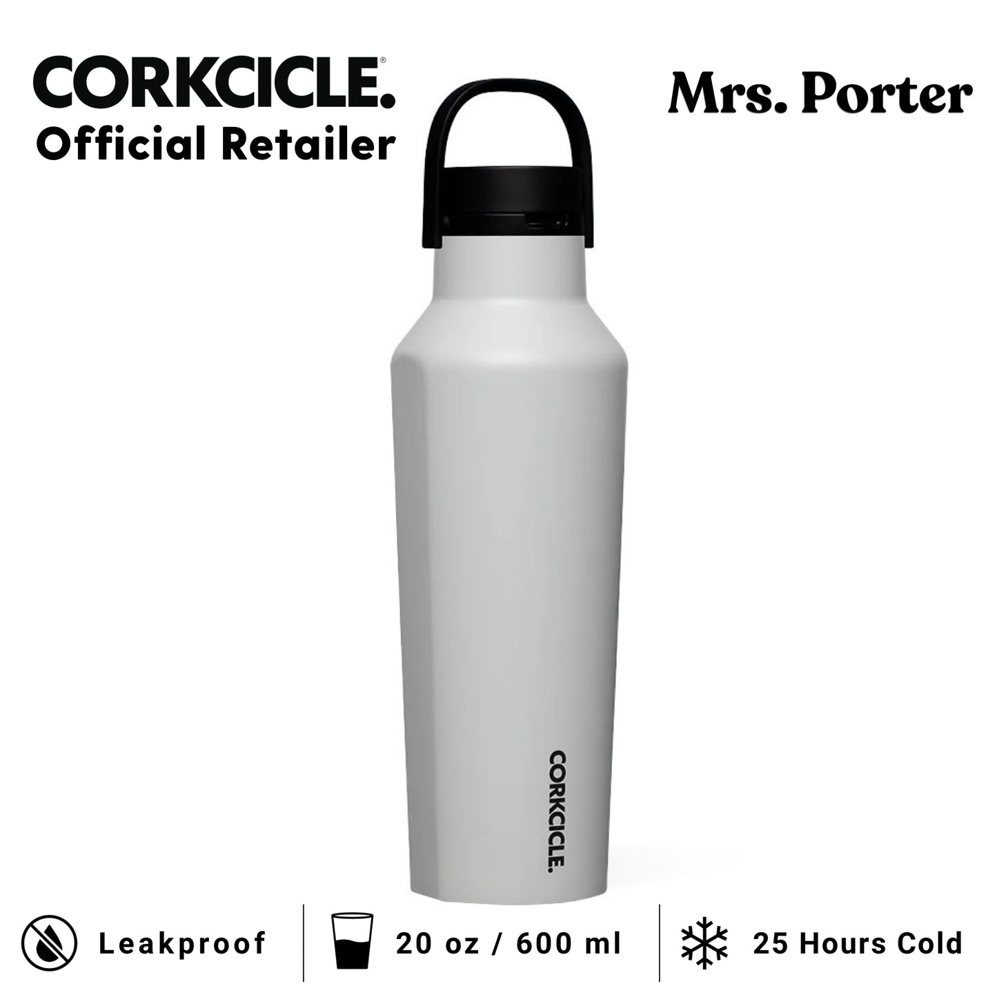 CORKCICLE Sport Canteen 20oz Water Bottle - Mrs. Porter