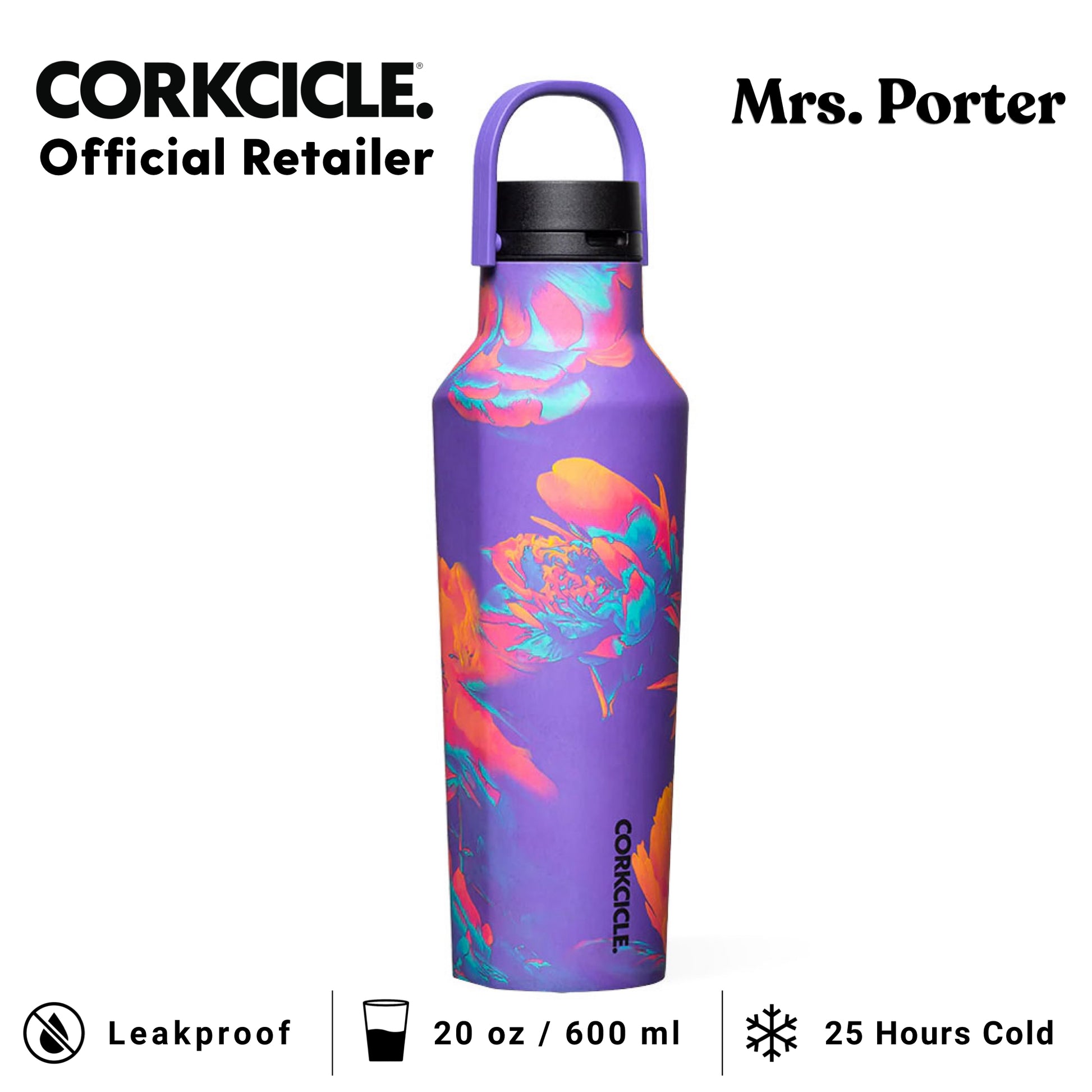 CORKCICLE Sport Canteen 20oz Water Bottle - Mrs. Porter