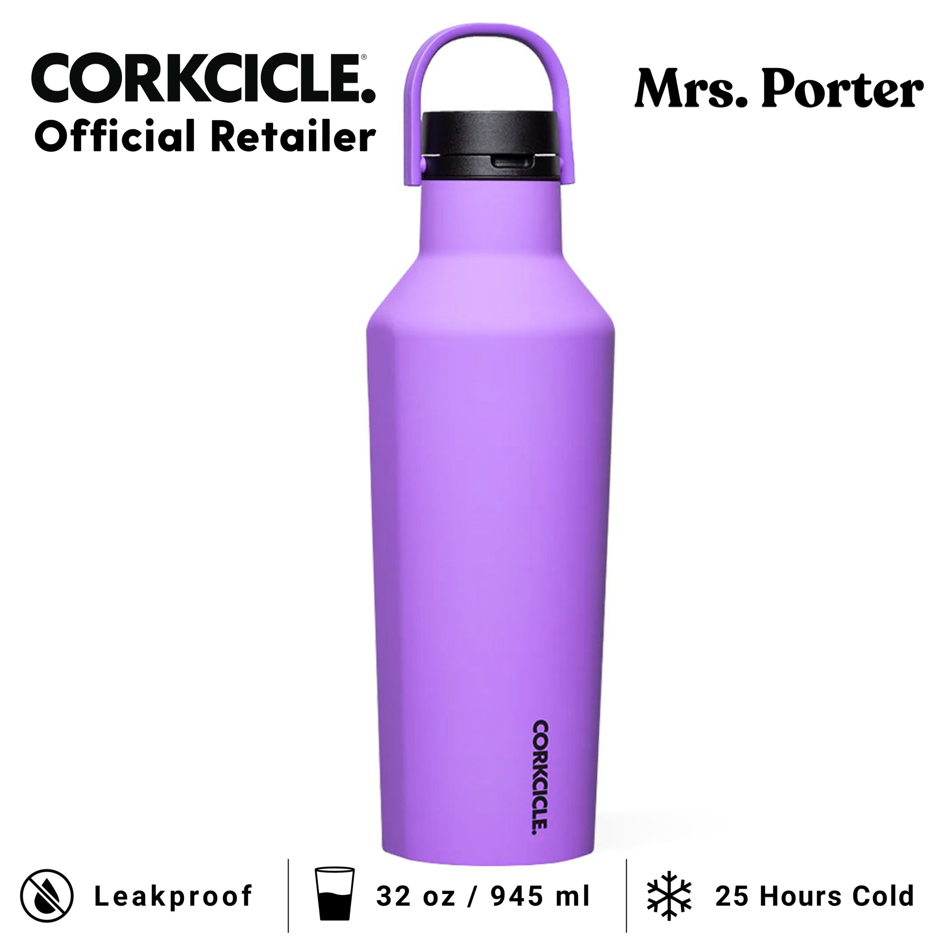 CORKCICLE Sport Canteen 32oz Water Bottle - Mrs. Porter