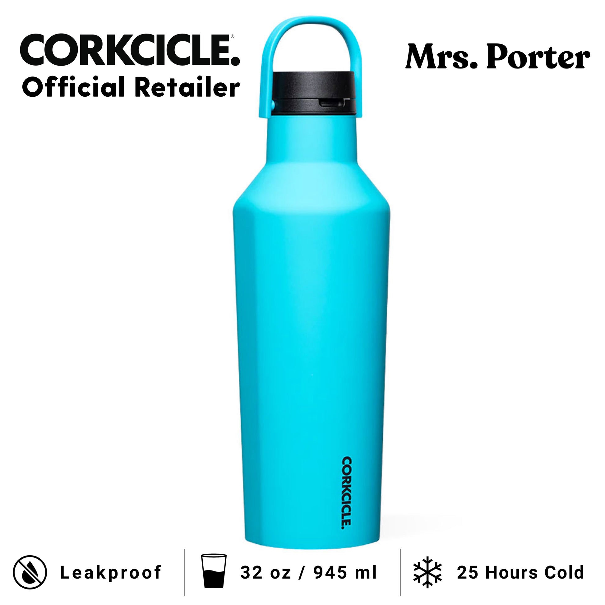 CORKCICLE Sport Canteen 32oz Water Bottle - Mrs. Porter