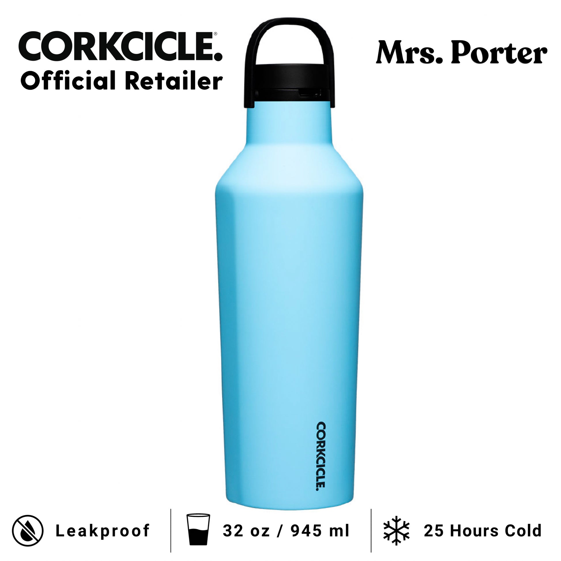 CORKCICLE Sport Canteen 32oz Water Bottle - Mrs. Porter