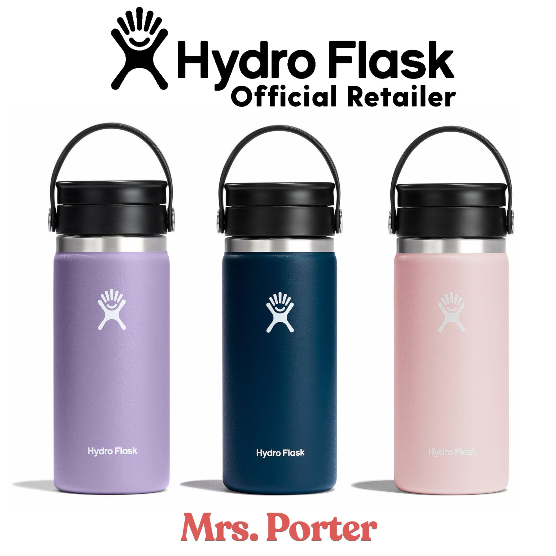 Hydro Flask Tumbler 16oz (473ml) Coffee with Flex Sip Lid - Mrs. Porter