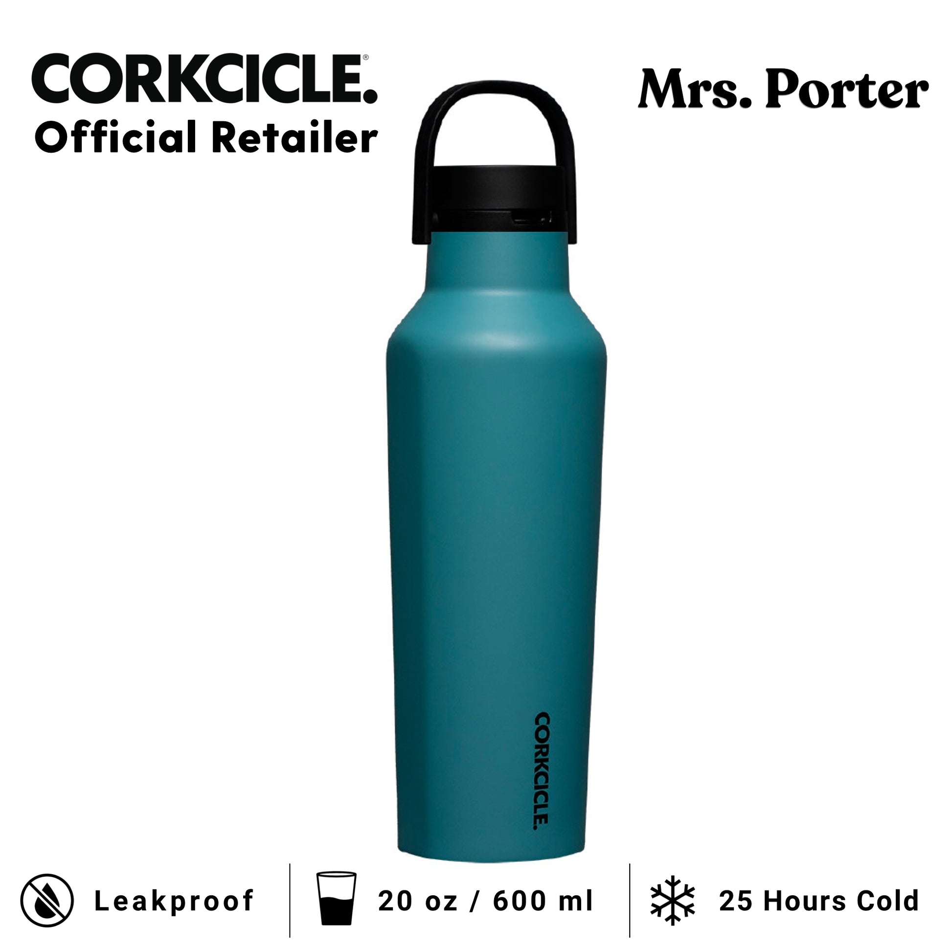 CORKCICLE Sport Canteen 20oz Water Bottle - Mrs. Porter