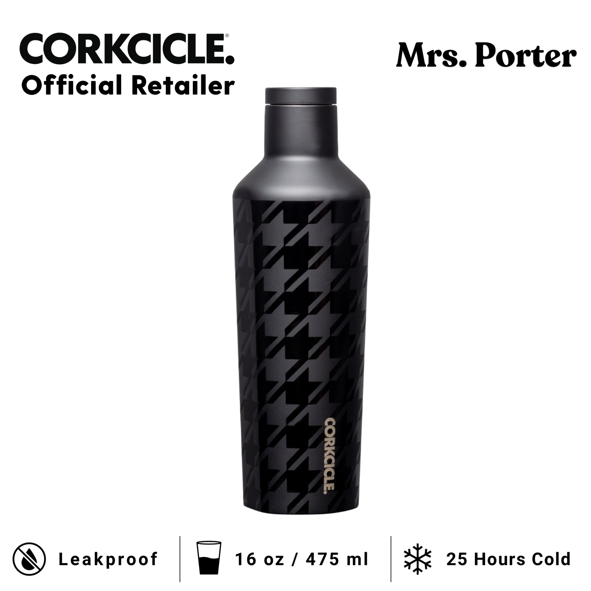 CORKCICLE Canteen 16oz Stainless Water Bottles - Mrs. Porter