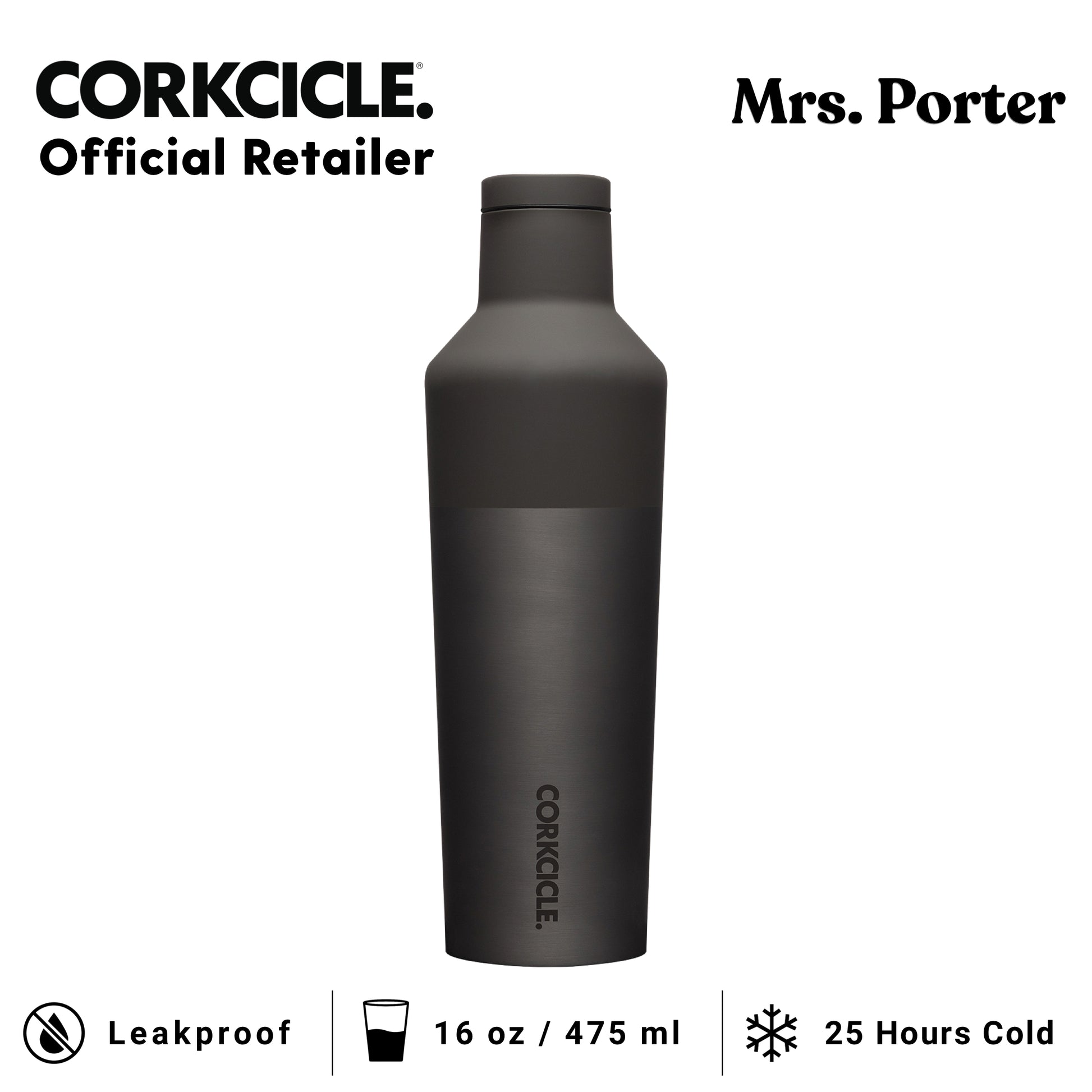 CORKCICLE Canteen 16oz Stainless Water Bottles - Mrs. Porter