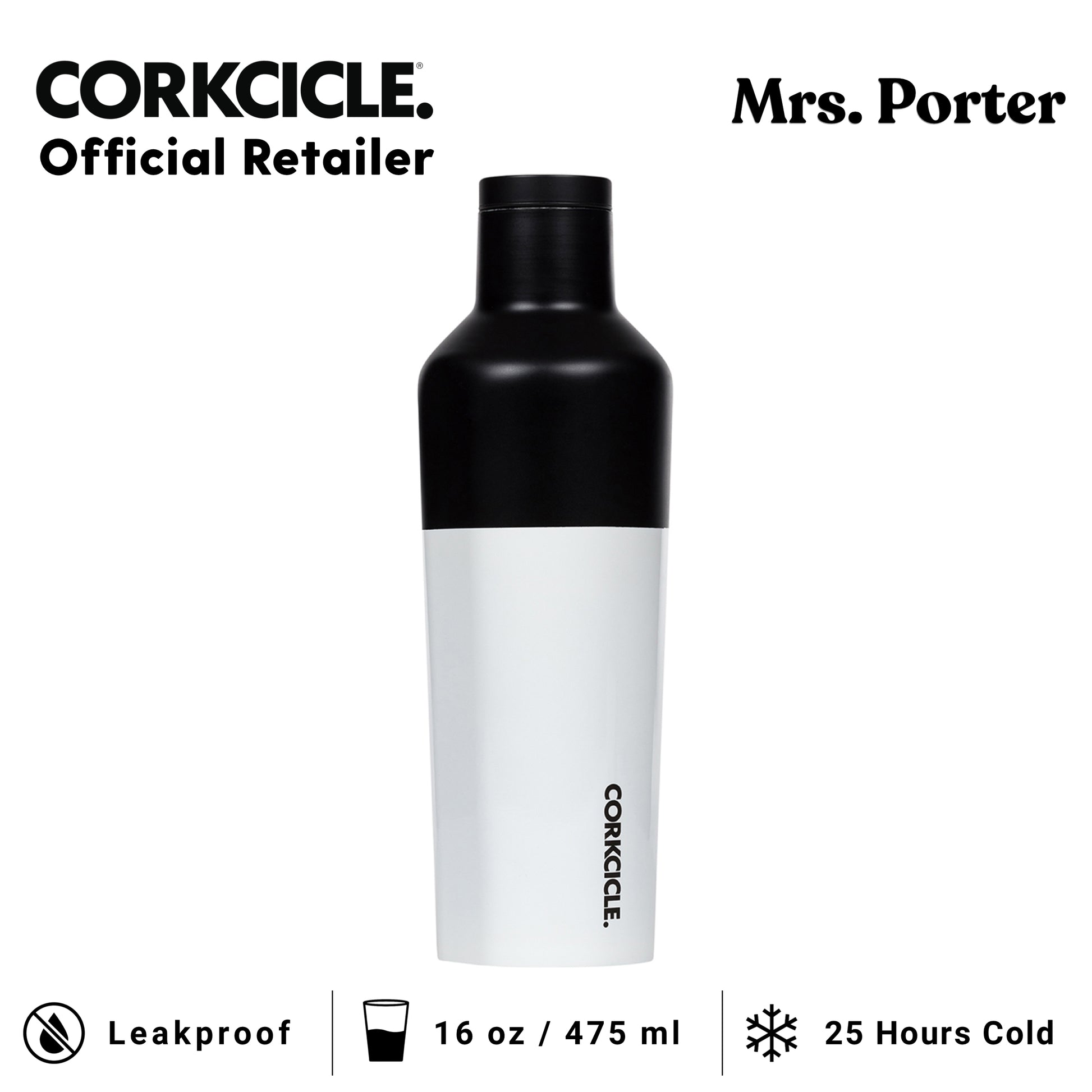 CORKCICLE Canteen 16oz Stainless Water Bottles - Mrs. Porter