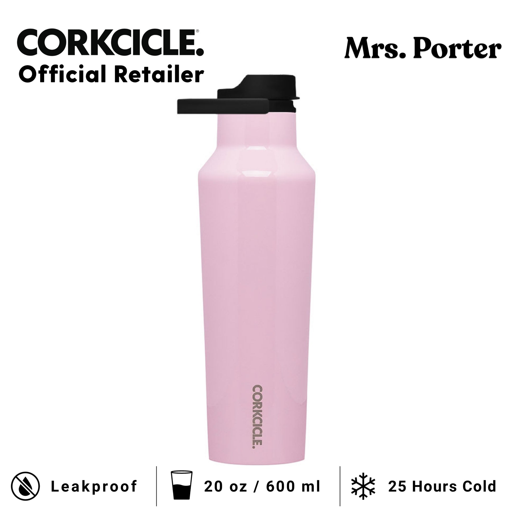 CORKCICLE Sport Canteen 20oz Water Bottle - Mrs. Porter