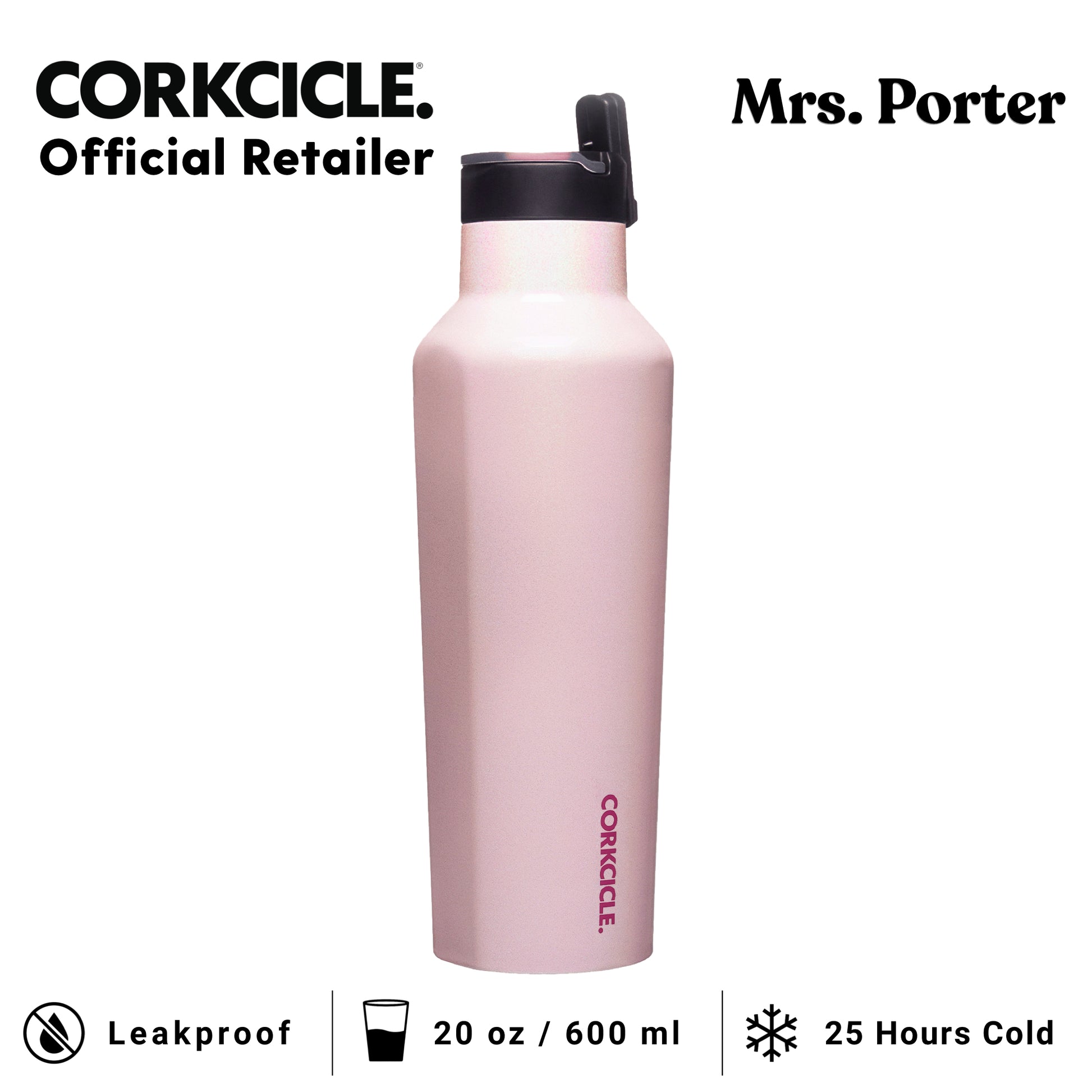 CORKCICLE Sport Canteen 20oz Water Bottle - Mrs. Porter