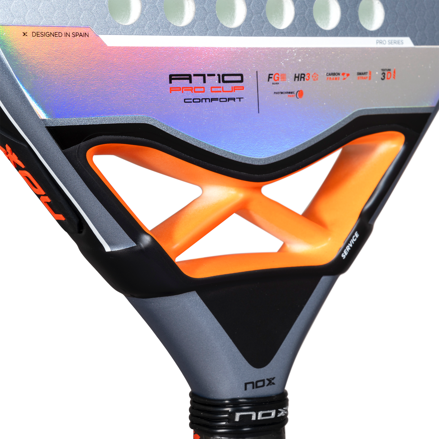 NOX AT10 PRO CUP COMFORT 2025 BY AGUSTIN TAPIA PADEL RACKET