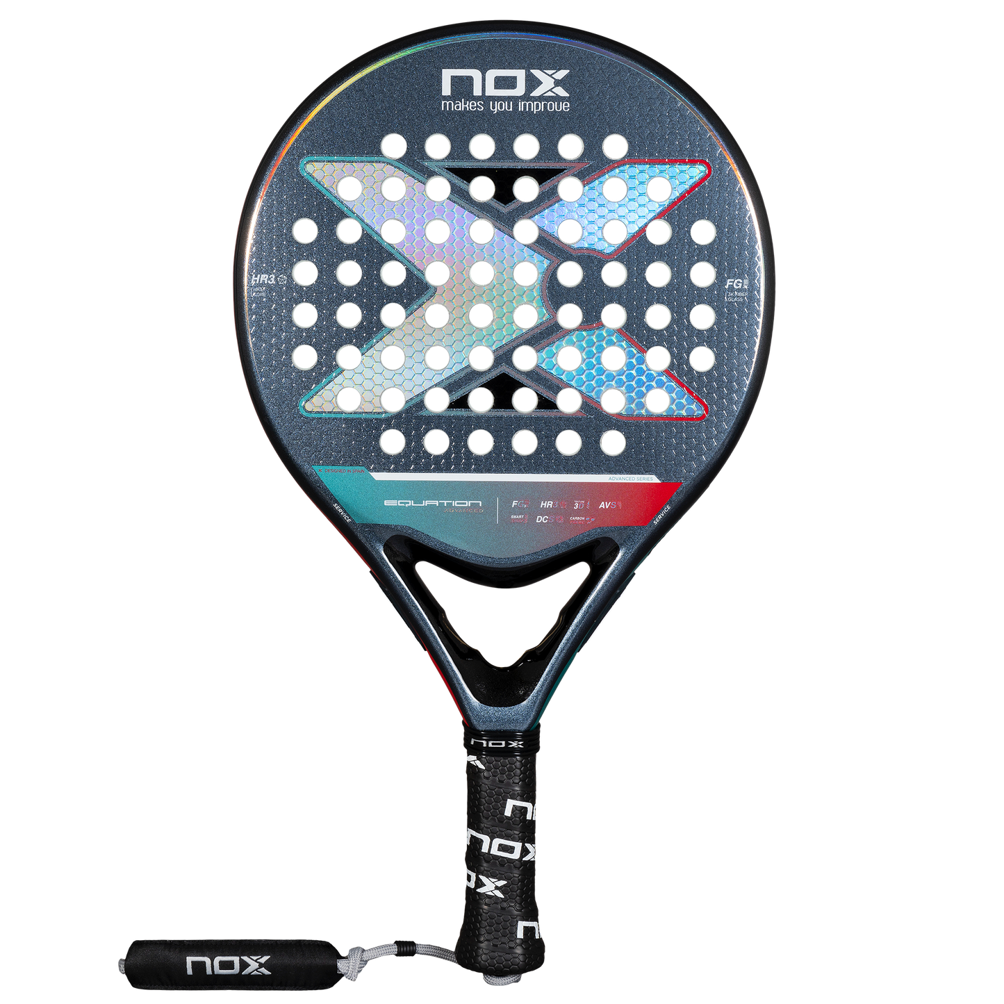 NOX EQUATION LIGHT W ADVANCED PADEL RACKET 2025