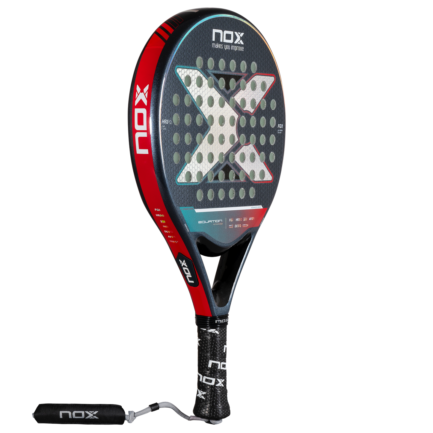 NOX EQUATION LIGHT W ADVANCED PADEL RACKET 2025