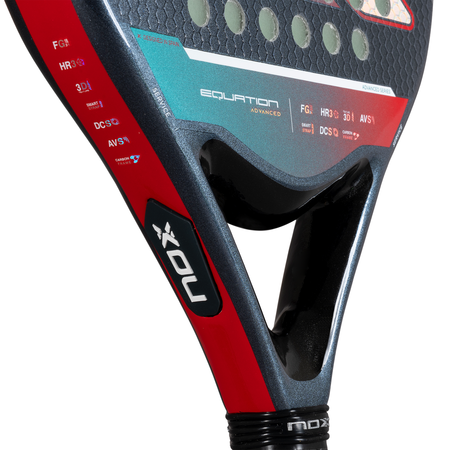 NOX EQUATION LIGHT W ADVANCED PADEL RACKET 2025