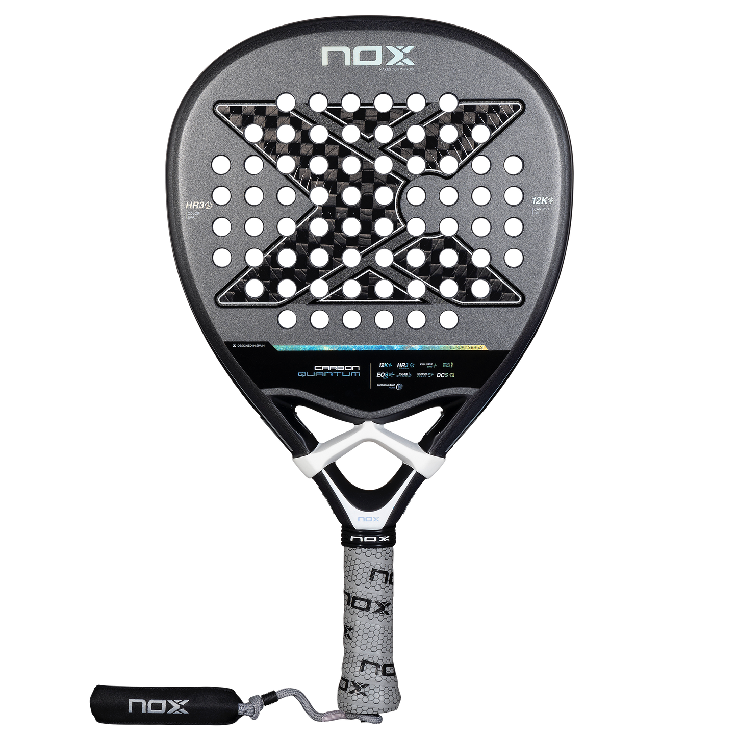 NOX CARBON QUANTUM 12K 2025 PADEL RACKET