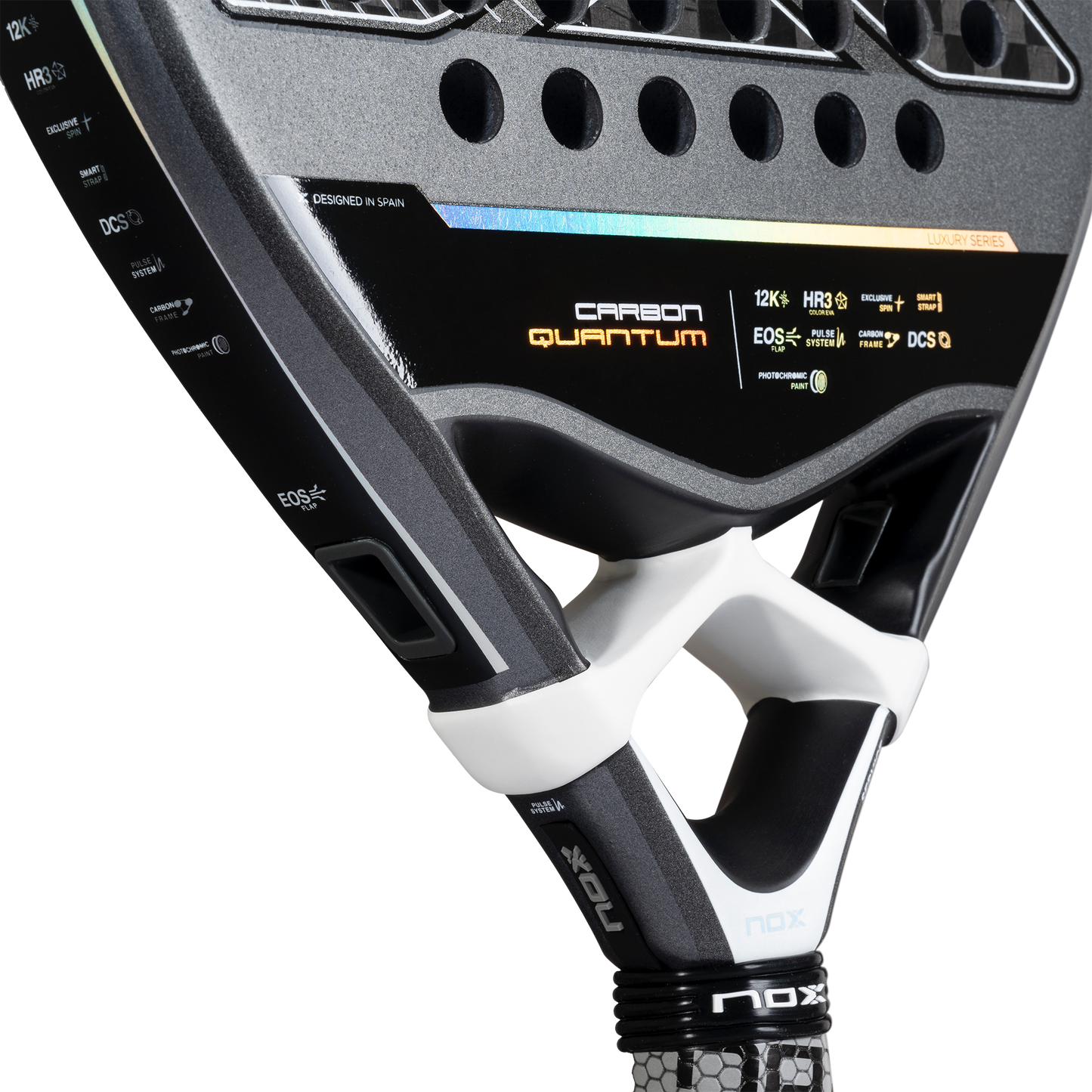 NOX CARBON QUANTUM 12K 2025 PADEL RACKET