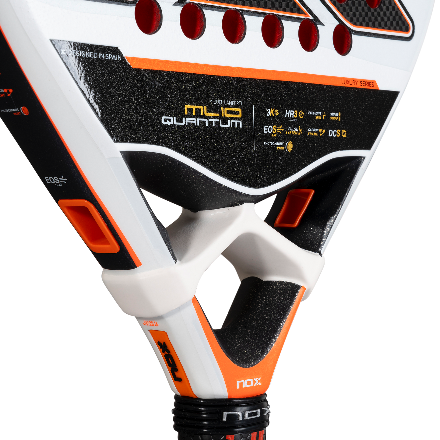 NOX ML10 QUANTUM 3K 2025 BY MIGUEL LAMPERTI PADEL RACKET