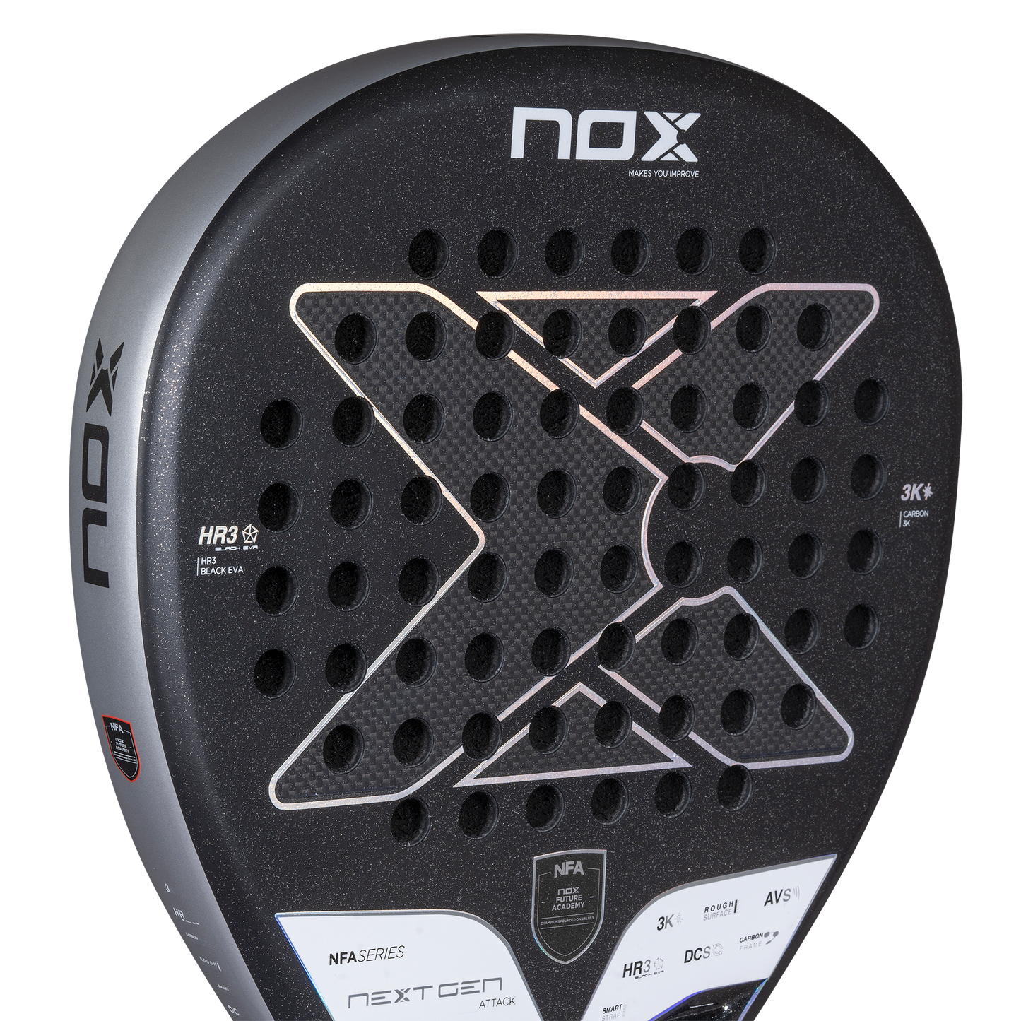 NOX NEXTGEN PRO ATTACK 3K NFA SERIES PADEL RACKET
