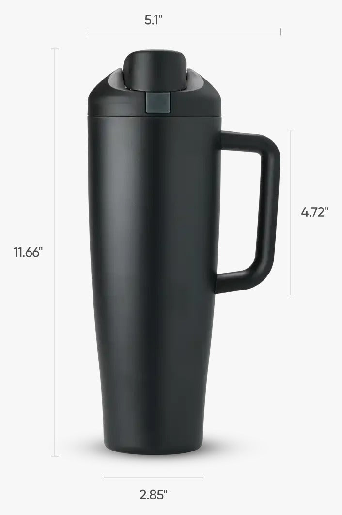 Owala FreeSip Tumbler 40oz (1183ml) Insulated Stainless-Steel Water Bottle - Mrs. Porter