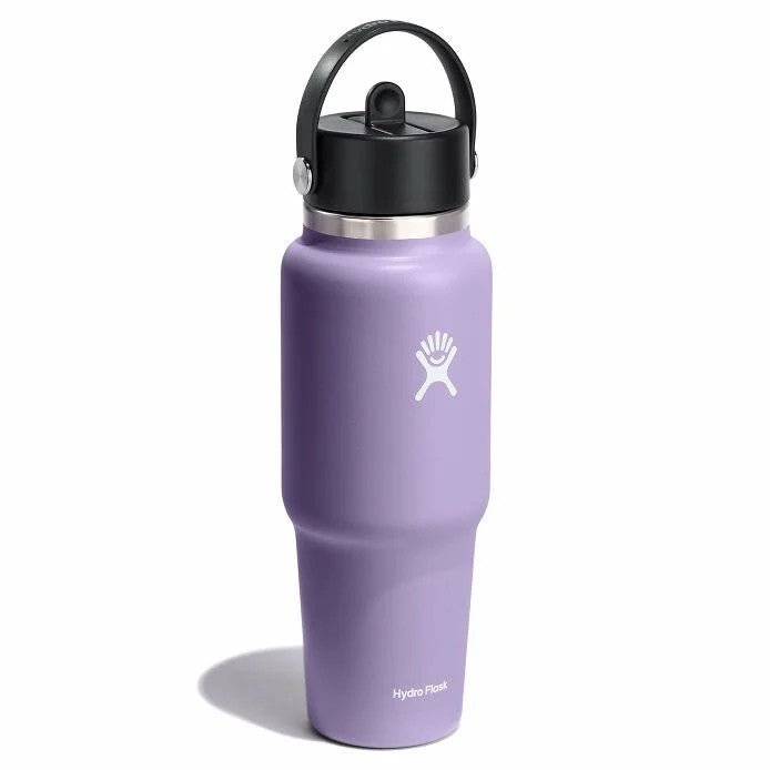 Hydro Flask 32oz (946ml) Wide Mouth Travel Bottle with Flex Straw Cap - Mrs. Porter