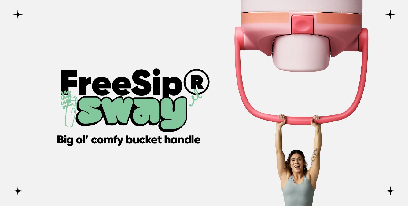 Owala FreeSip Sway 30oz (887ml) Insulated Stainless-Steel Water Bottle - Mrs. Porter