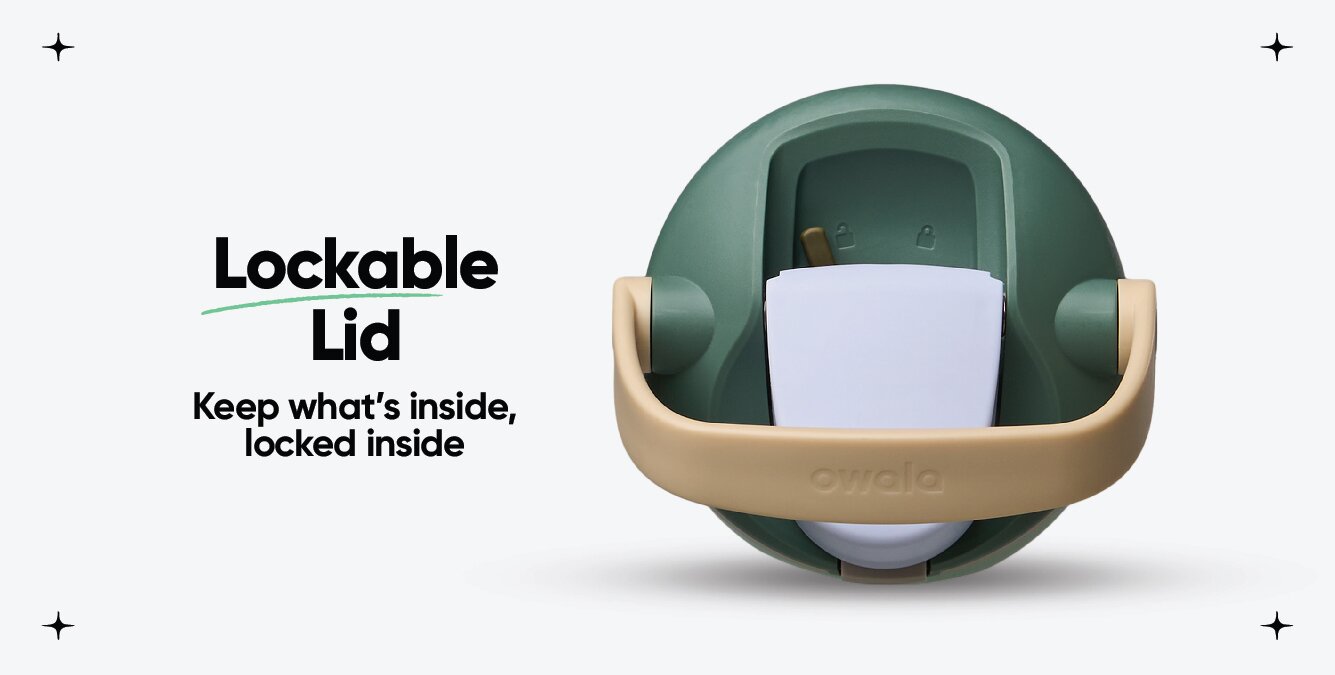 Owala FreeSip Sway 30oz (887ml) Insulated Stainless-Steel Water Bottle - Mrs. Porter