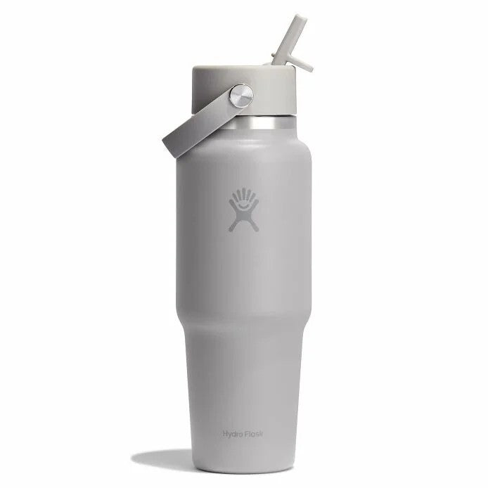 Hydro Flask 32oz (946ml) Wide Mouth Travel Bottle with Flex Straw Cap - Mrs. Porter