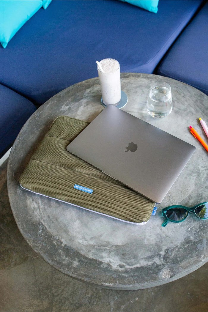 Beyond The Vines BTV Mesh Poofy Laptop Sleeve - Mrs. Porter