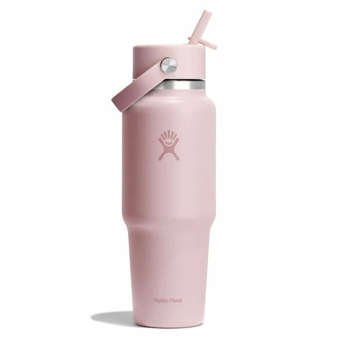Hydro Flask 32oz (946ml) Wide Mouth Travel Bottle with Flex Straw Cap - Mrs. Porter