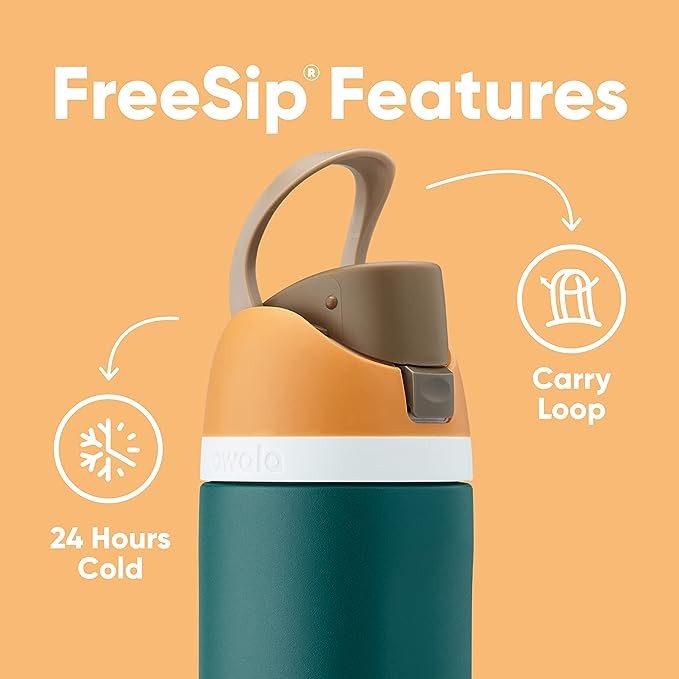 Owala FreeSip 40oz (1183ml) Insulated Stainless-Steel Water Bottle - Mrs. Porter