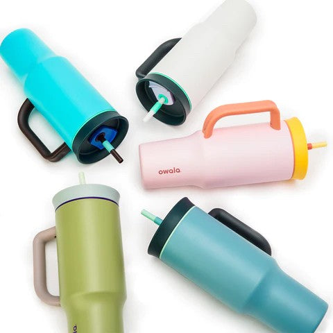 Owala 40oz (1182ml) Tumbler (Stainless Steel) - Mrs. Porter