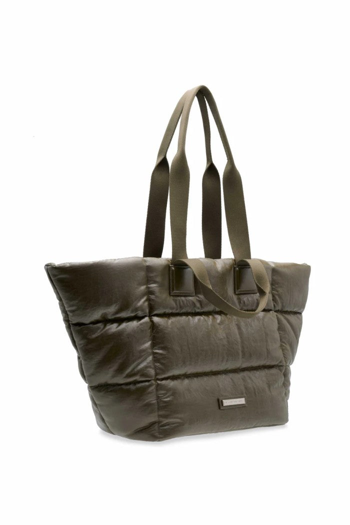 Beyond The Vines BTV Glazed Poofy Trapeze Bag - Mrs. Porter