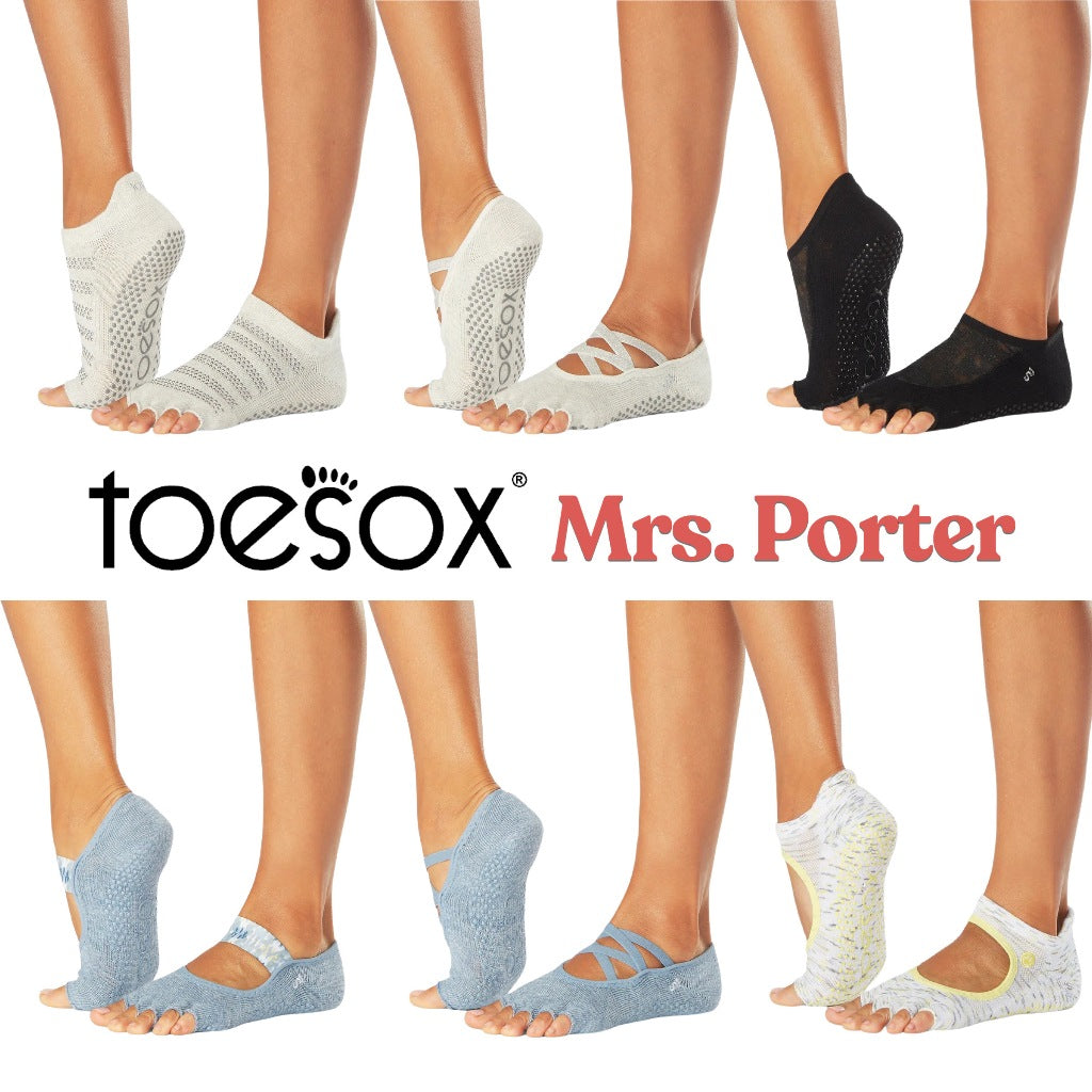 Toesox Half Toe Grip Socks - Mrs. Porter