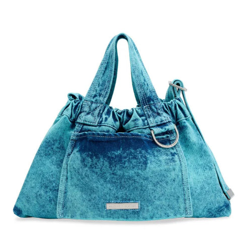 Beyond The Vines BTV Denim Dumpling Bag - Mrs. Porter