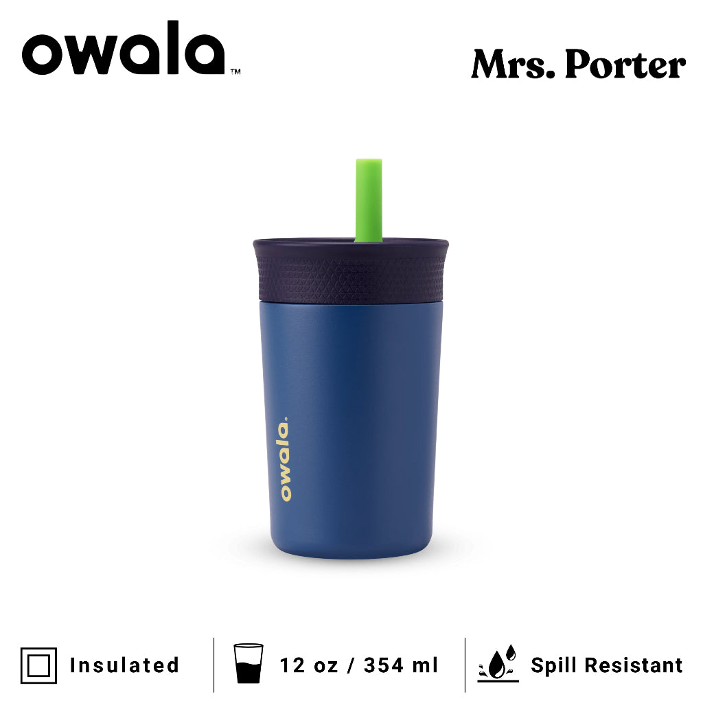 Owala Kids 12oz (354ml) Insulated Stainless Steel Tumbler - Mrs. Porter