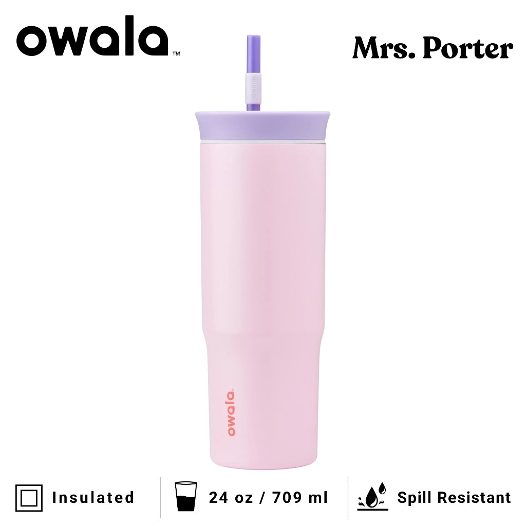 Owala 24oz (710ml) Tumbler (Stainless Steel) - Mrs. Porter