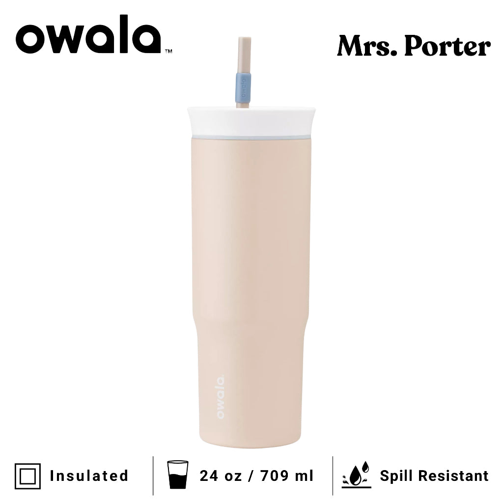 Owala 24oz (710ml) Tumbler (Stainless Steel) - Mrs. Porter