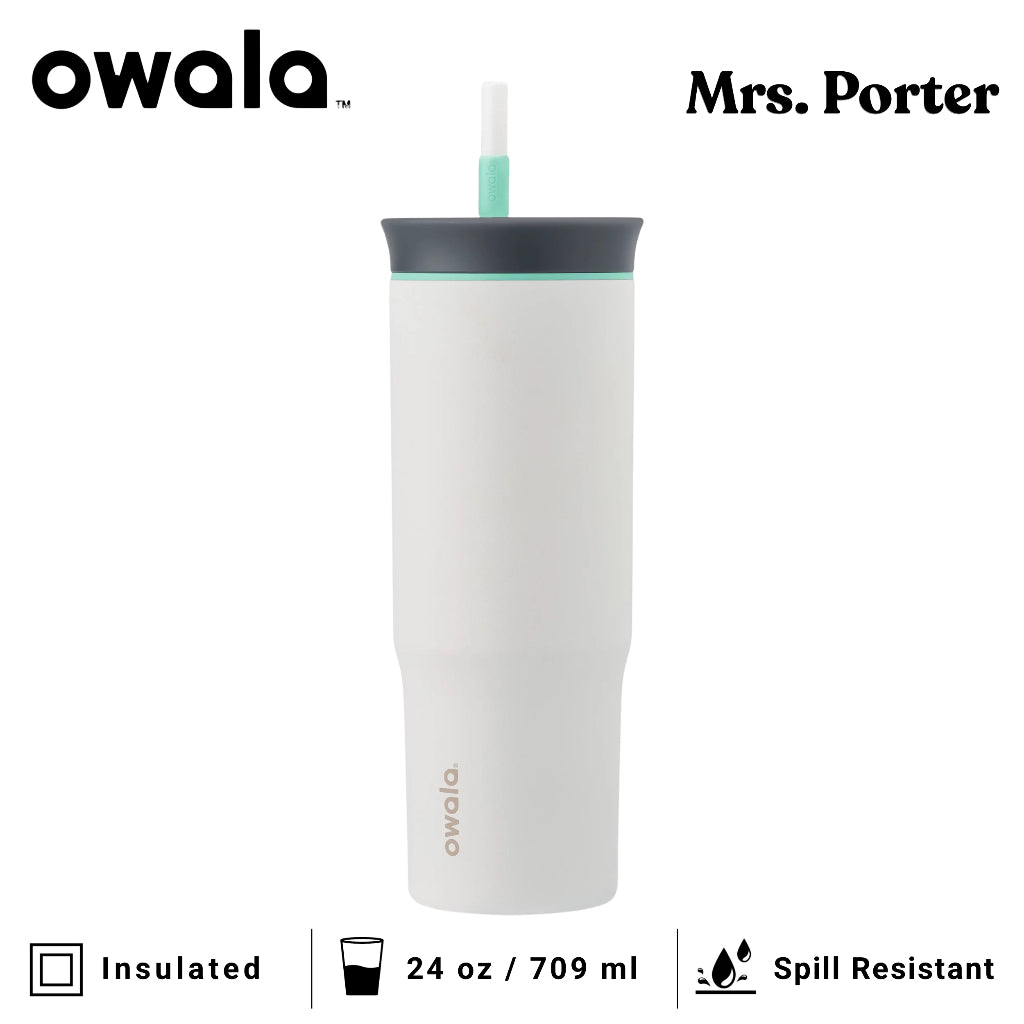 Owala 24oz (710ml) Tumbler (Stainless Steel) - Mrs. Porter